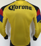 2025/26 Club America Home Player Version Long Sleeve Soccer Jersey 长袖