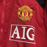 2007/2008 M Utd Red Retro Windbreaker