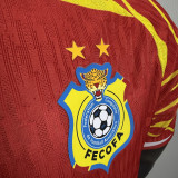 2026/27 Congo DR Third Red Player Version Soccer Jersey  民主刚果