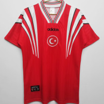 1990 Turkey Away Red Retro Retro Jersey