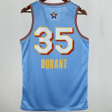 2025 ALL-STAR DURANT #35  Baby Blue NBA Jerseys