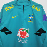 2022/23 Brazil Sky Blue Sweater Tracksuit