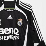 2006/07 RM Third Black Long Sleeve Retro Jersey