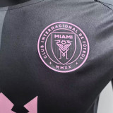 2025/26 Inter Miami Away Black Player Version Long Sleeve Soccer Jersey  长袖