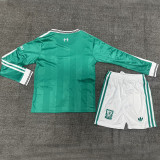 2025/26 LFC Third Green Kids Long Sleeve Soccer Jersey  长袖童装