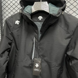 2025 DST Velvet Thickened warm Black Outdoor Jackets #F12加绒冲锋衣
