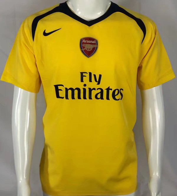 2006/07 ARS Away Yellow Retro Soccer Jersey