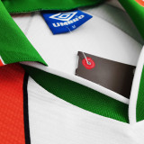 1994/96 Ireland Away White Retro Soccer Jersey