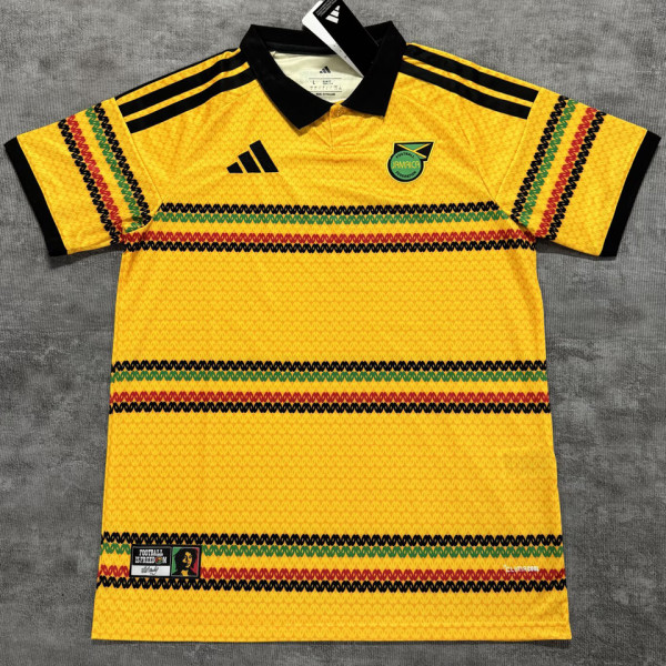 2026/27 Jamaica Home Yellow Fans Soccer Jersey