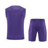 2025/26 RM Purple Vest Training Jersey(A Set)条纹
