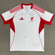 2025/26 LFC White Baseball T-Shirt