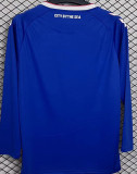 2025/26 Sunderland Away Blue Long Sleeve Soccer Jersey