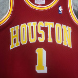 2004/05 Rockets MCGRADY #21 Retro Red NBA Jerseys热压