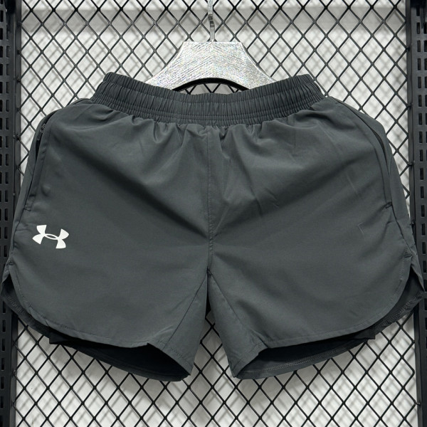 2025/26 UA Casual Double Layer Short Pants  D2501 深灰色 双层短裤