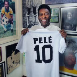 1970 Santos Home White Retro Soccer Jersey