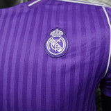 2025/26 RM Purple Retro Style Player Version Soccer Jersey