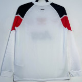 2010/11 M Utd Away Retro UCL Version Long Sleeve Soccer Jersey（胸前有绣欧冠决赛小字）