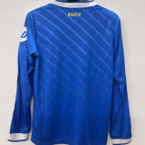 2025/26 RM Third Blue Long Sleeve Fans Soccer Jersey