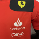 2023 Ferrari F1 Charles Leclerc #16 Red POLO T-Shirt 有领