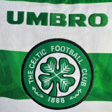 1998 Celtic Home Retro Soccer Jersey (With 97-98 Champion letters）