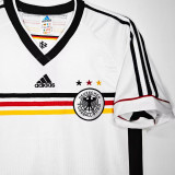 1998 Germany Home White Retro Soccer Jersey