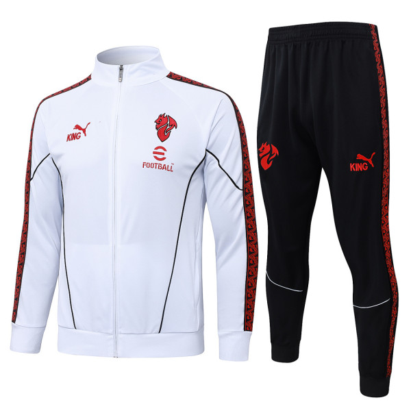 2026/27 AC White Jacket Tracksuit