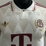 2025 BFC 125th Anniversary Edition White Player Version Soccer Jersey