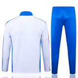 2025 Brazil White Jacket Tracksuit