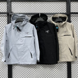 2026/27 ARC-TERYX Black Outdoor Windbreaker  H1003