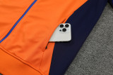 2025 JUV Orange Jacket Tracksuit