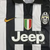 2014/15 JUV Home Retro Long Sleeve Soccer Jersey  (No patch)