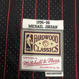 1997/98 Bulls RODMAN #91 Black Retro NBA Jerseys 热压