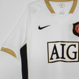 RONALDO #7 M Utd Away Retro Jersey 2006/07 (Have Patch 带双臂章 FA Premier League Font 英超字体 ) ★★