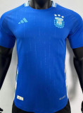 CAMPEONES DEL MUNDO 3 Stars Away Blue Player Version Jersey 2024/25 球员版 ★★