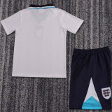 1996 England Home Kids Retro Soccer Jersey