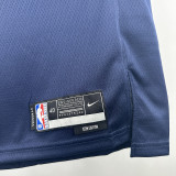 Grizzlies KAWAMURA #17 Dark Blue NBA Jerseys Hot Pressed