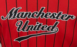 2025/26 M Utd Red Baseball Player Version T-Shirt  硅胶版