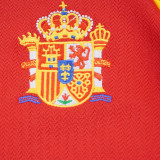 1998 Spain Home Red Kids Retro Soccer Jersey