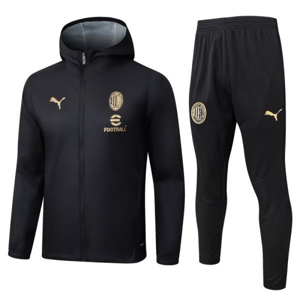 2025/26 AC Black Windbreaker （A Set）