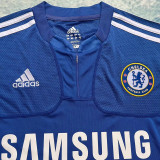2009/2010 CFC Home Blue Retro Long Sleeve Soccer Jersey