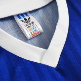 1990 Yugoslavia Home Blue Red Retro Soccer Jersey