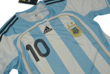2006 Argentina Home Retro Soccer Jersey