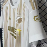 2025/26 Copenhagen Champion Version White Fans Soccer Jersey