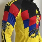 2025/26 Club America Home Player Version Long Sleeve Soccer Jersey 长袖