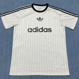 2025 AD~ White Retro Style Fans Soccer Jersey