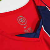 2004/2005 PSG Away Red Retro Soccer Jersey