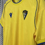 2025/26 Cadiz Home Yellow Fans Soccer Jersey