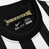 2012/13 Santos Away Black White Retro Soccer Jersey