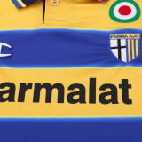 1999/2000 Parma Home Retro Kids Soccer Jersey
