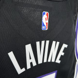 2025 Kings LAVINE #8 Black NBA Jerseys
